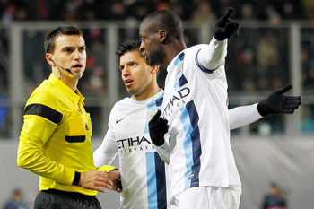 On Wednesday, Yaya Toure said a section of CSKA fans abused him with racist chanting during the match, and the City player then complained to the referee.