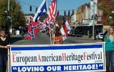 KKK at European American Heritage Festival