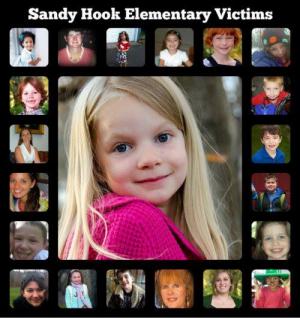 victim portraits of Sandy Hook Elementary shootings