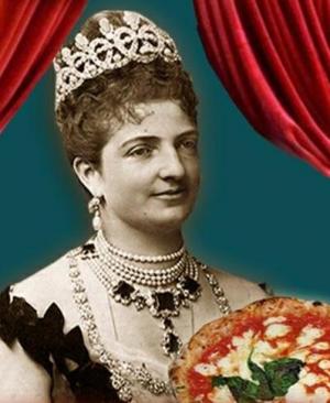 Queen Margherita Theresa Giovanni, namesake of the Margherita pizza