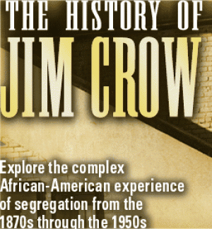 History of Jim Crow graphic