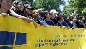 Black and Latino enrollment at the University of Michigan has dropped since the ban took effect.