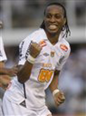Brazilian midfielder Arouca, playing for Pele's old club Santos, was called monkey and taunted with jeers of 