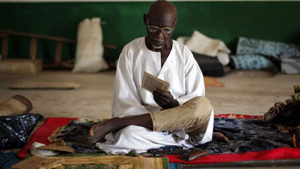 Muslim seek refuge as they await safe passage to Chad and other nearby countries.