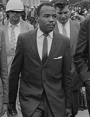 Police and members of the National Guard protected James Meredith when he first enrolled at Ole Miss in 1962. Meredith hopes the vandalism of his likeness does not discourage African-American students from attending his alma mater.