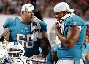 Nationwide attention descended on the Miami Dolphons. and sports organizations in general when Jonathan Martin (71) claimed &quot;a pattern of harassment&quot; instigated by teammates including Richie Incognito (68).