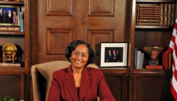 Janice S. Ellis in her office