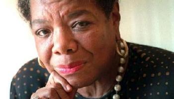 Dr. Maya Angelou, through her writing, challenges each of us to look within ourselves and find and deliver the best, and then spread it around.