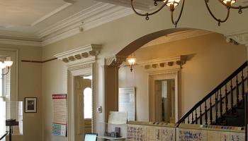 a room in the Jane Addams Hull House Museum