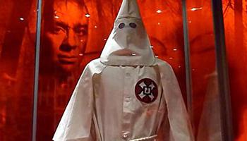 The KKK, a secretive society formed in the post-Civil War South, is known as a white supremacist group who terrorized blacks.