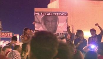 protesters against the Zimmerman verdict