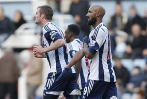 An Anti-Semitic gesture, described as an inverted Nazi salute, was used after a Soccer win by West Bromwich Albion striker Nicolas Anelka.