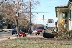 The nature park will serve neighborhoods, where black and Hispanic families and children are surrounded by blight, vacant lots and litter.