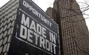 Detroit was once the land of opportunity brought about by a thriving auto industry. Now the city is in economic ruins.