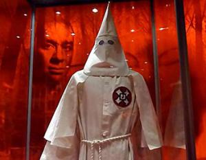 The KKK, a secretive society formed in the post-Civil War South, is known as a white supremacist group who terrorized blacks.