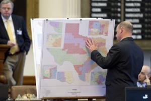 Minority voters are discriminated against with the new electoral maps in Texas, the U.S. Justice Department alleges.