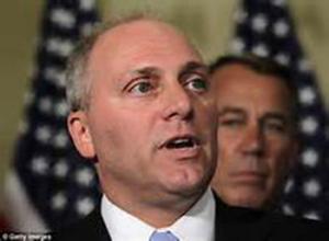 Republican lawmakers are showing support for House Majority Whip Steve Scalise despite his past affiliation with a white supremacist group. Photo Credit: dailymail.co.uk