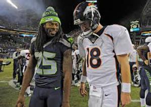 The racial stereotypes between Peyton Manning and Richard Sherman will share the stage with their performance as exceptional pro athletes during the Super Bowl. They have already begun.