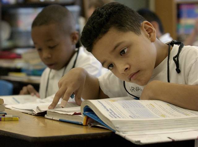 African-Amrican and Hispanic school children