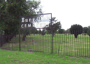 Gateway to Burr Oak Cemetery