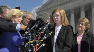 Abigail Fisher, a white woman who was denied admission to University of Texas, says race shouldn't be considered at all. Her attorney, Bert Rein, told the 5th Circuit Court of Appeals that the university could achieve sufficient diversity without considering race.