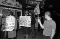 Civil Rights protester