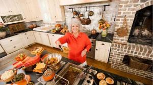 Paula Deen in her kitchen