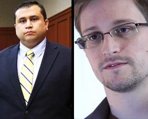 George Zimmerman and Edward Snowden