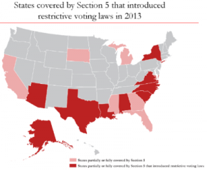 map of states covered by Section 5