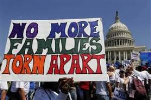 Immigration Reform Protest Sign