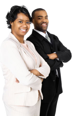 African American business people