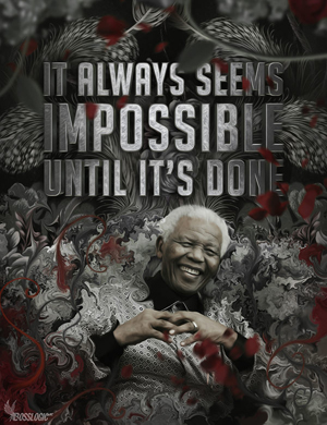 Nelson Mandela found his voice. His voice became the voice of many who were voiceless.