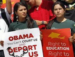 Obama galvanized Latino voters with promises to take up an immigration overhaul during his presidency's first year. But once in office, he backed off to deal with the recession and launch a health care overhaul. Under his watch, deportation numbers began to rise. Obama argued he could not act unilaterally to reduce deportations.