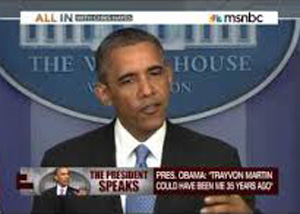 President Obama expressed concern over the trend of deadly outcomes for young black males when encountering law enforcement.