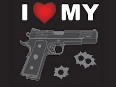 I heart my hand gun