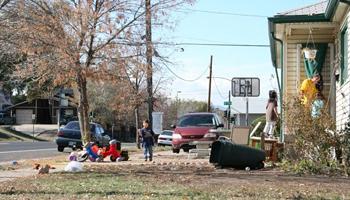 The nature park will serve neighborhoods, where black and Hispanic families and children are surrounded by blight, vacant lots and litter.