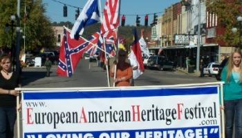 KKK at European American Heritage Festival