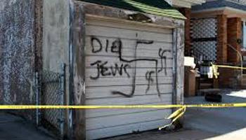 As hate crimes increase against Jewish people, they vary from anti-Semitic statements circulation of fliers with swastikas, to assaults and vandalism.