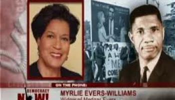 Myrlie Evers-Williams and Medger Evers