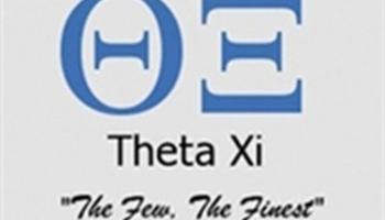 The University of Michigan reprimands Theta Xi, a white fraternity, for using derogatory words for blacks and women in a party advertisement.