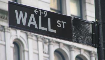 street sign for Wall St.