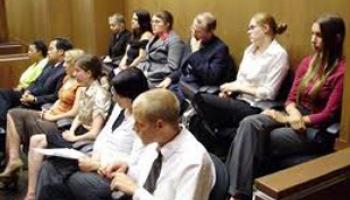 jury members hearing a case