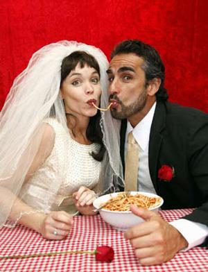 Italian newlyweds