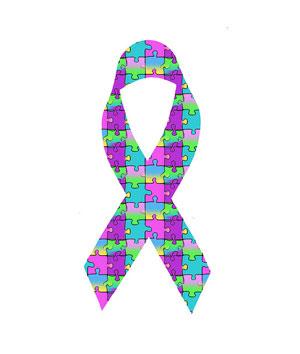 Autism ribbon