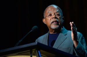 This Aug. 7, 2013 photo shows Harvard University professor Henry Louis Gates Jr. during PBS’ "The African Americans: Many Rivers to Cross with Henry Louis Gates Jr." session at the Television Critics Association Summer Press Tour in Los Angeles. The new PBS documentary series that traces 500 years of black history premieres Tuesdays, Oct. 22 - Nov. 26, 2013, 8:00-9:00 p.m. ET.