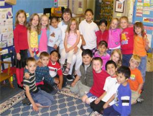 Children in a classroom