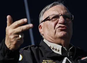 This Jan.9, 2013 file photo shows Maricopa County Sheriff Joe Arpaio speaking with the media in Phoenix. Arpaio known for arresting hundreds of immigrants in the country illegally on charges of finding work using fake or stolen identities is planning to close the controversial squad that investigates such cases.