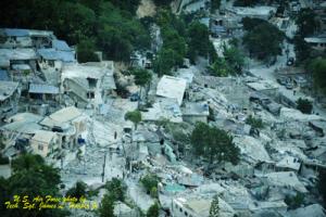 houses destroyed by the Haitian earthquake