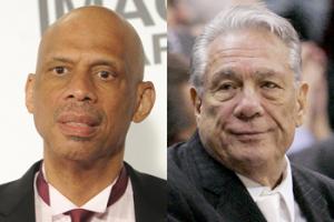 Hall of Famer Kareem Abdul-Jabbar on Monday said the comments made by ousted Clippers owner Donald Sterling needed to be viewed within a broader perspective of how America faces racism.