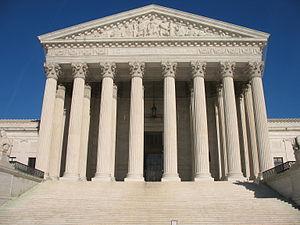 front facade of The Supreme Court